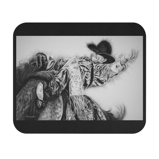 Go Time. Rodeo Cowboy Mouse Pad