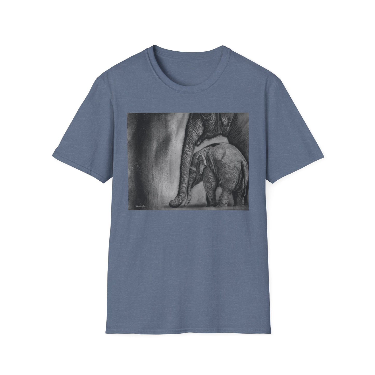 Trunks of Love, Elephant Unisex Softstyle T-Shirt