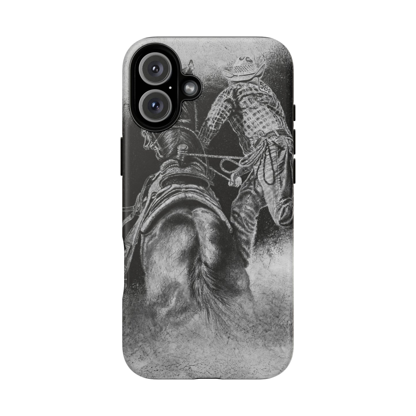 The Dismount. Steer Roper Phone Case