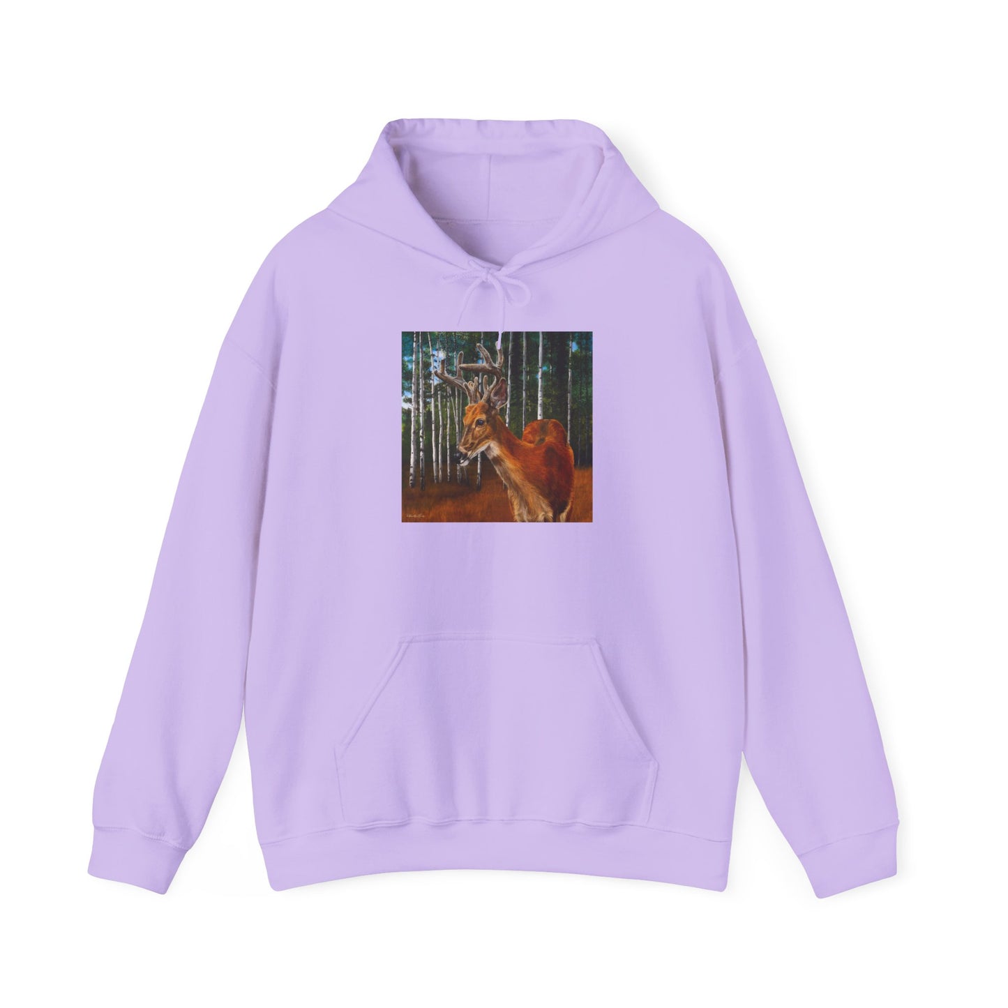 Velvet Crush, Deer Unisex Heavy Blend™ Hooded Sweatshirt