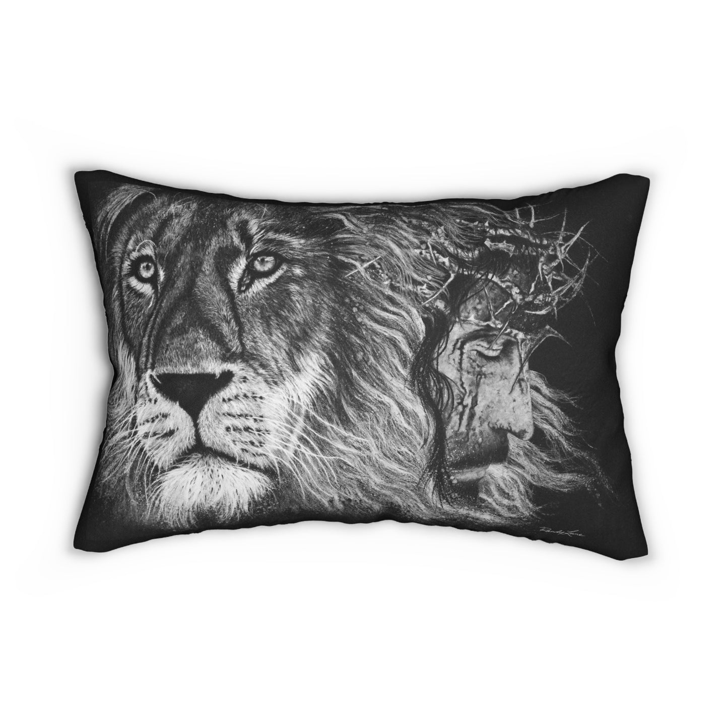 Lion King, Spun Polyester Lumbar Pillow