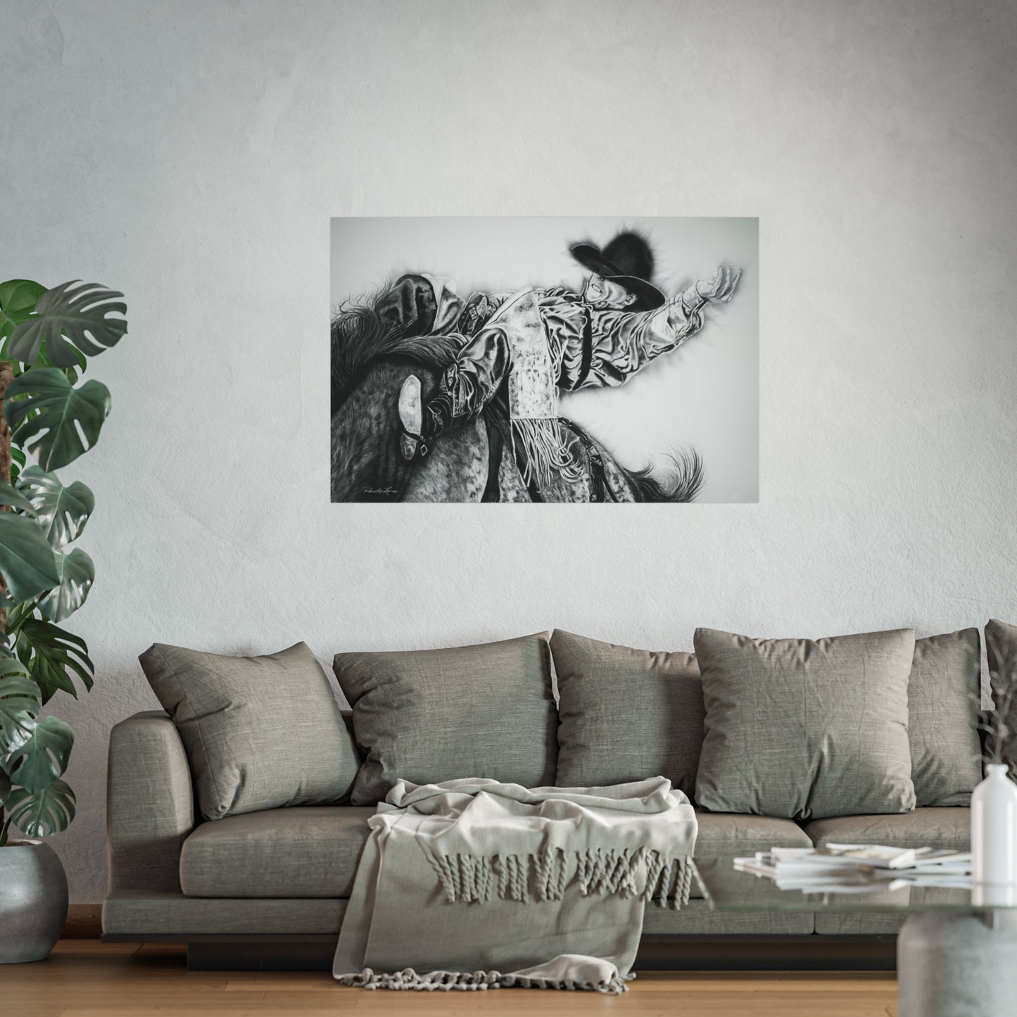 Go Time. Fine Art Rodeo Print