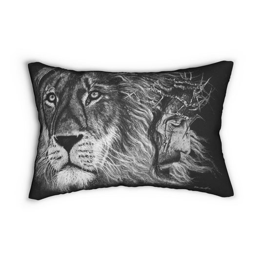 Lion King, Spun Polyester Lumbar Pillow