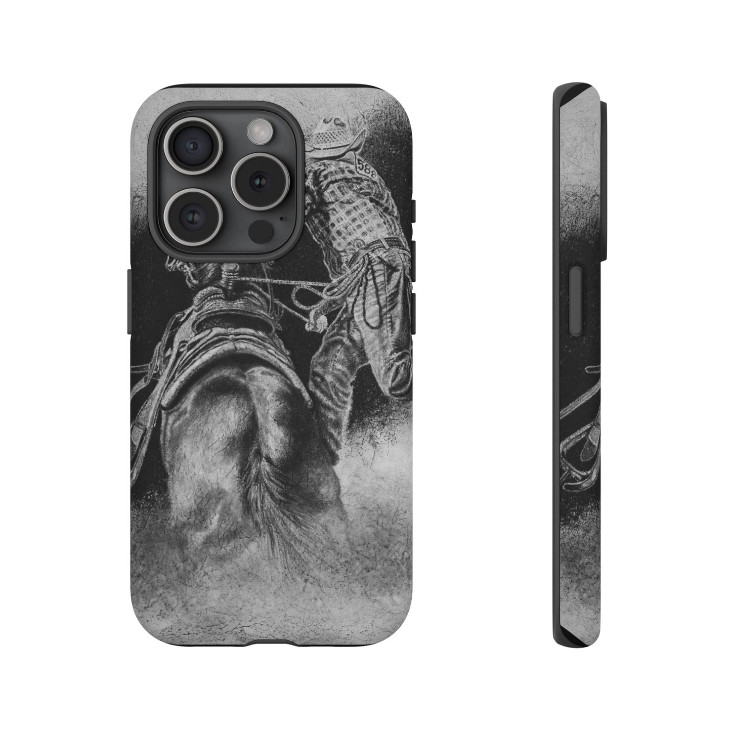 The Dismount. Steer Roper Phone Case