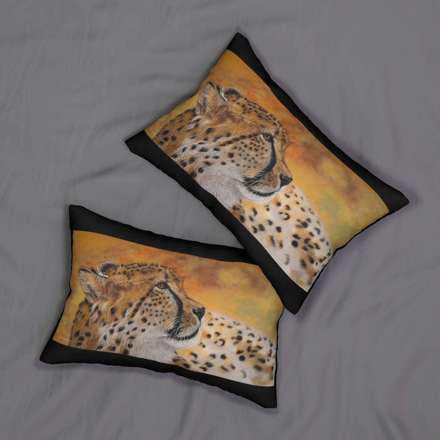 Cheetah Chill, Cheetah Lumbar Pillow