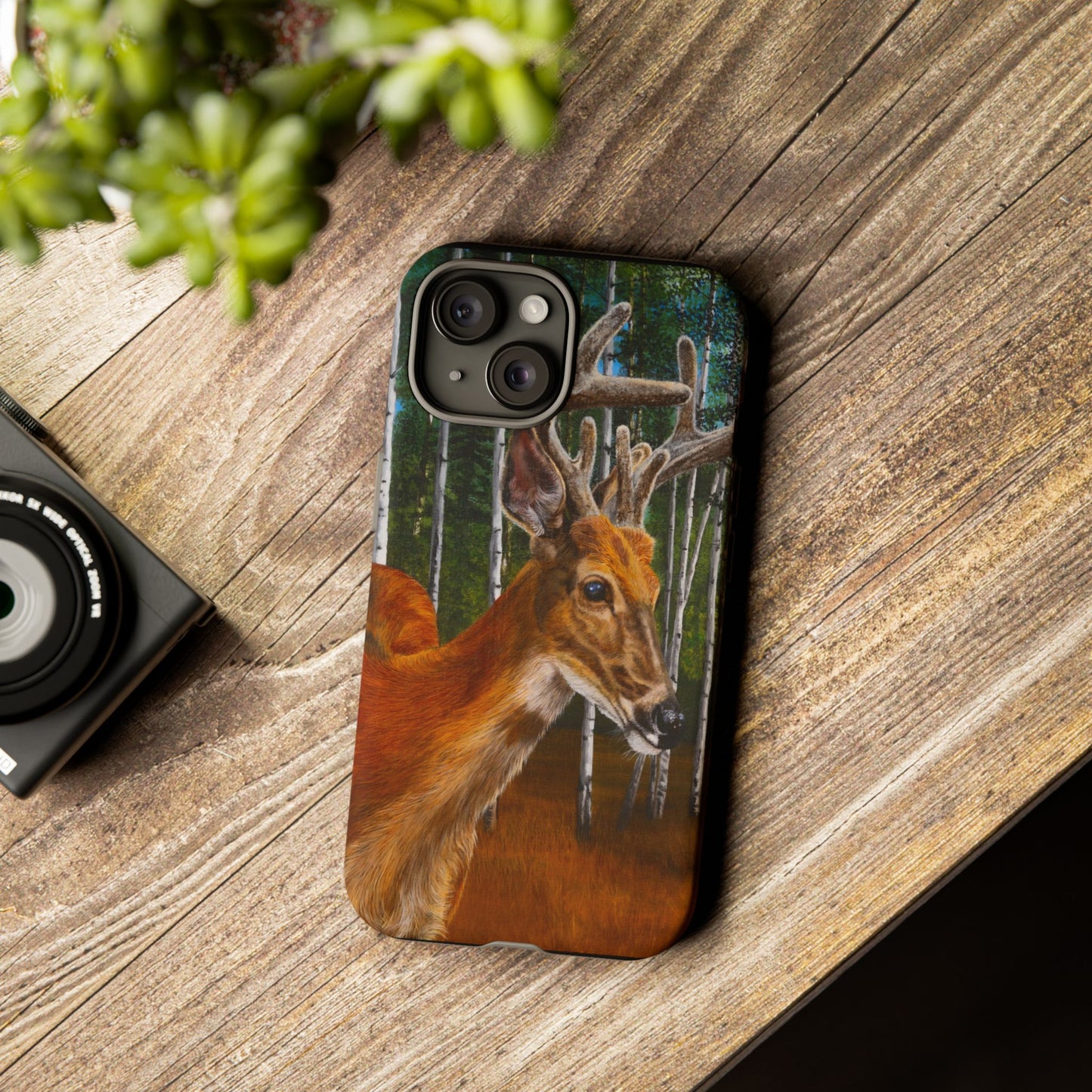 Velvet Crush, Deer Tough Phone Cases