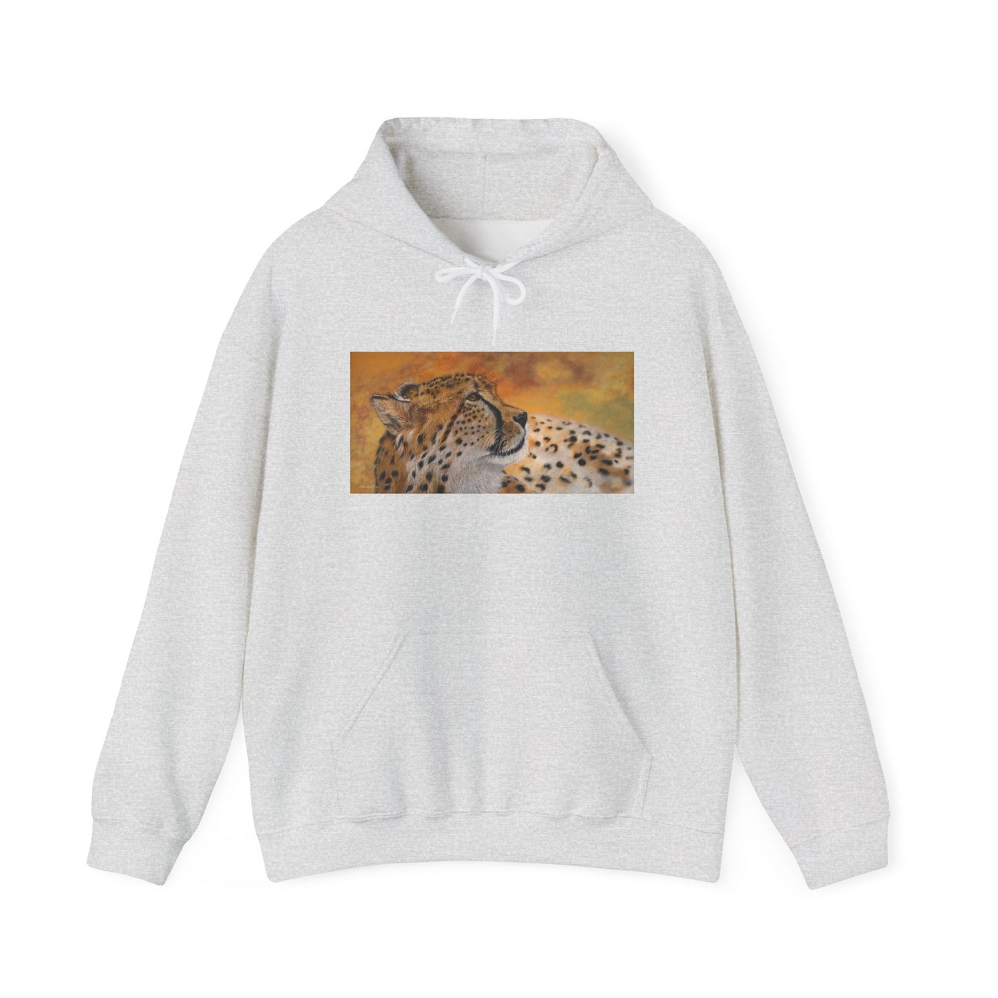 Cheetah Chill, Cheetah Unisex Hooded Sweatshirt