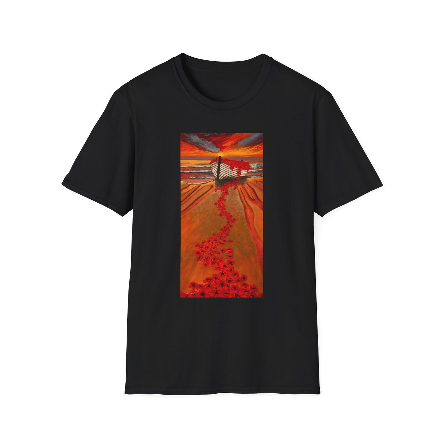 Grace Garden, Unisex Softstyle T-Shirt