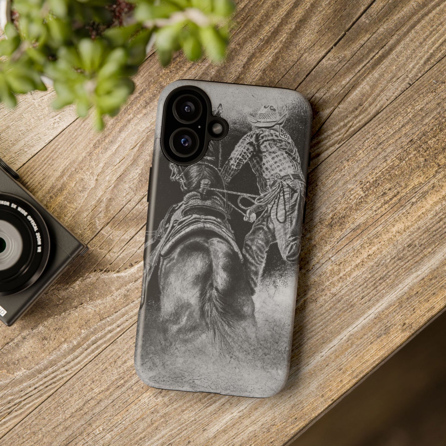 The Dismount. Steer Roper Phone Case