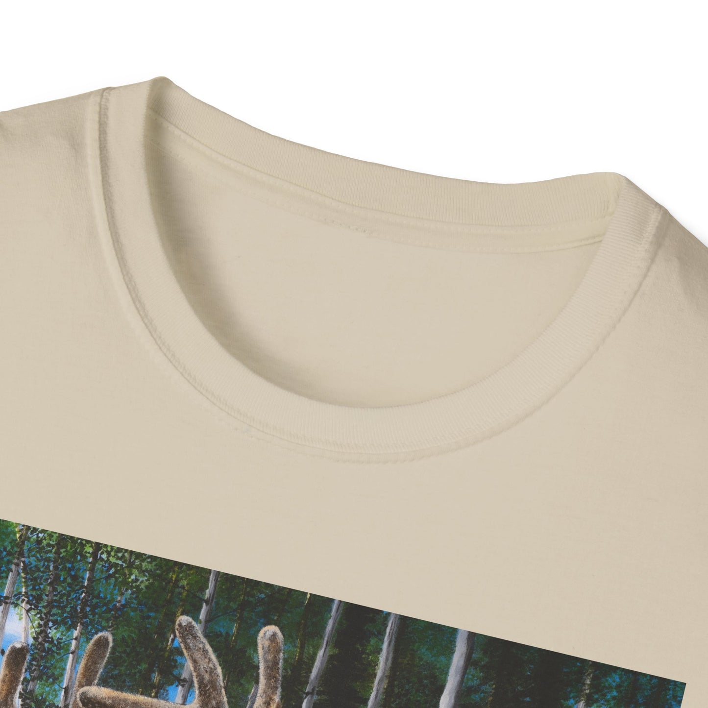 Velvet Crush, Deer Unisex Softstyle T-Shirt