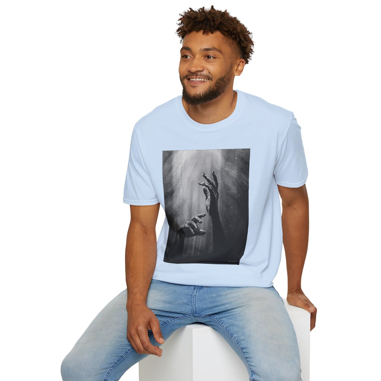 Divine Dance. Emotive Art T-Shirt, Unisex Graphic Tee