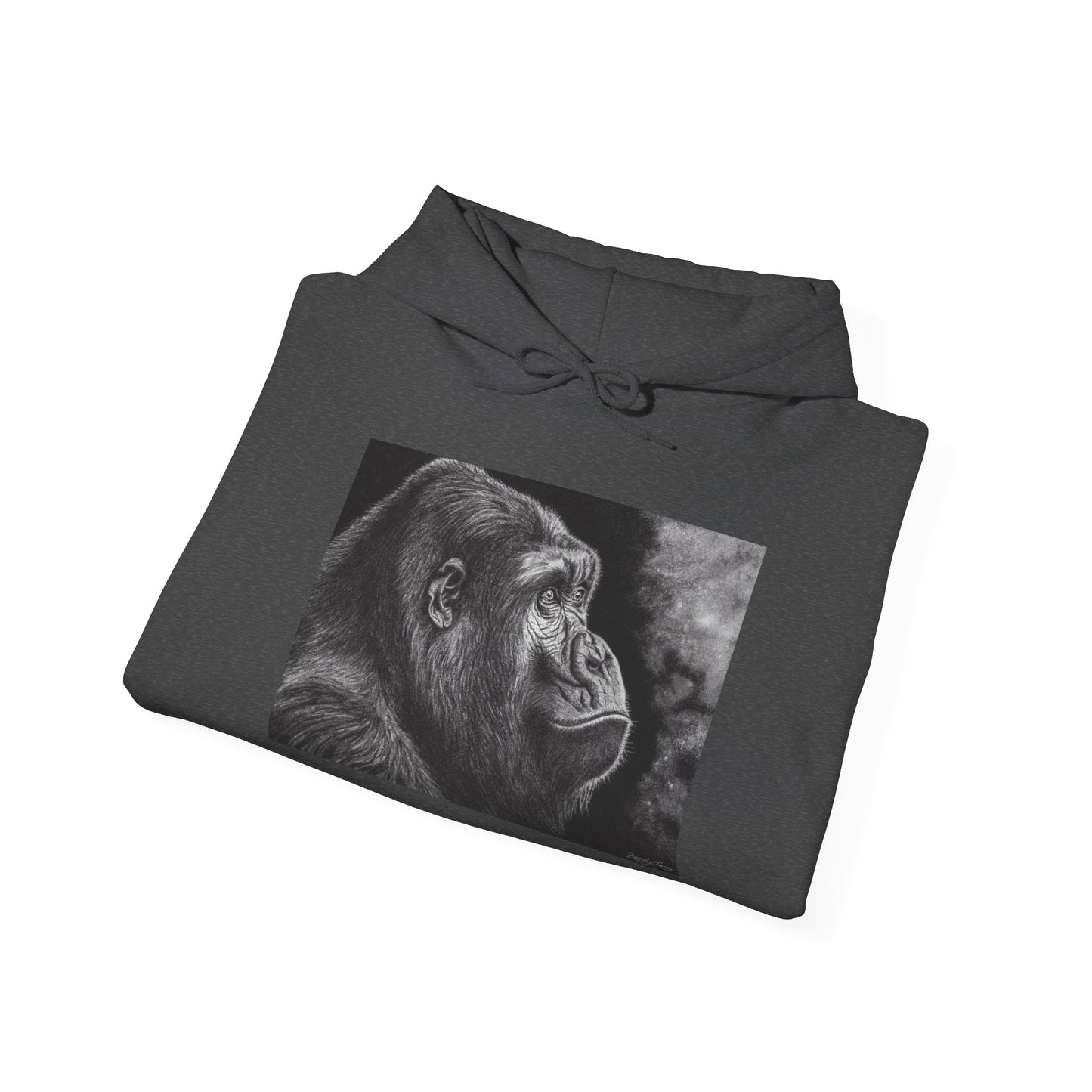 Gorilla Portrait Unisex Hoodie