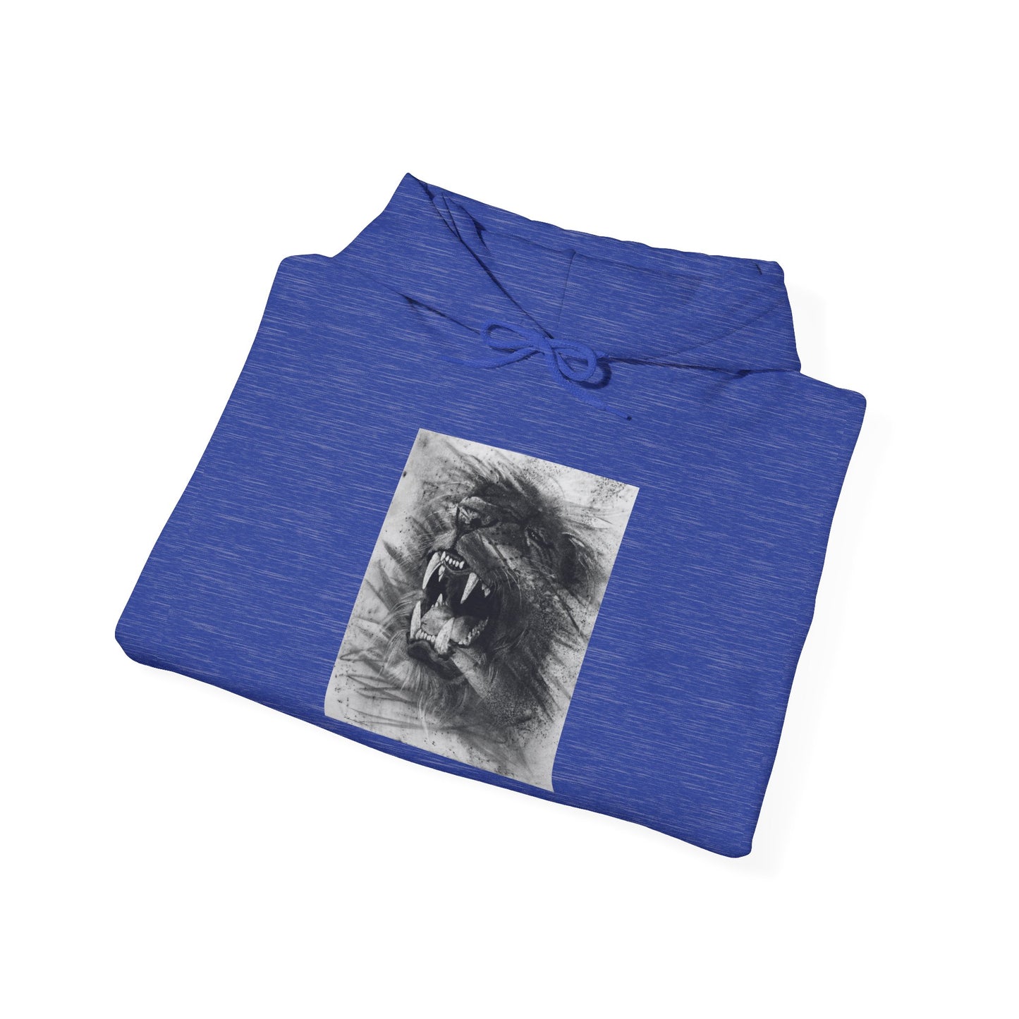 Let the Lion Roar, Lion Graphic Hoodie, Unisex Heavy Blend Hooded Sweatshirt