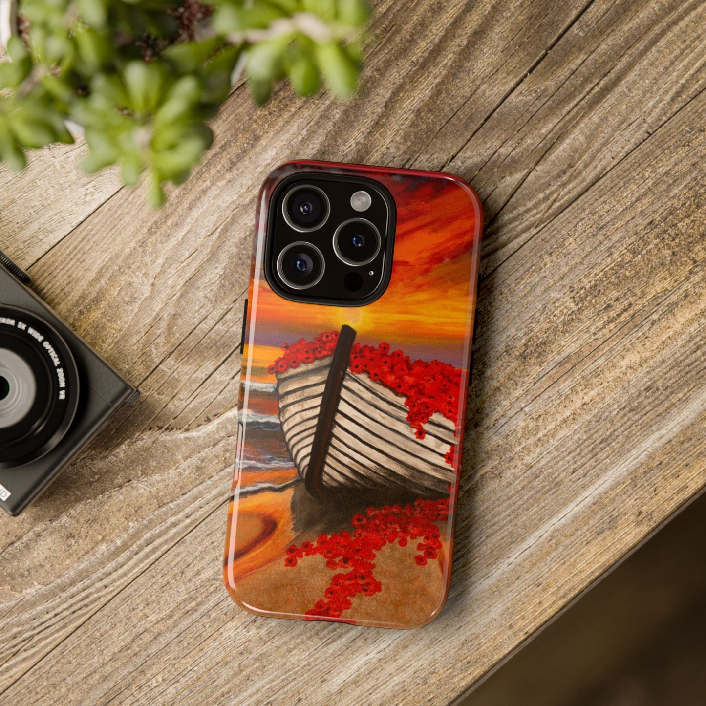 Grace Garden, Phone Case with Boat Design, Tough Cases