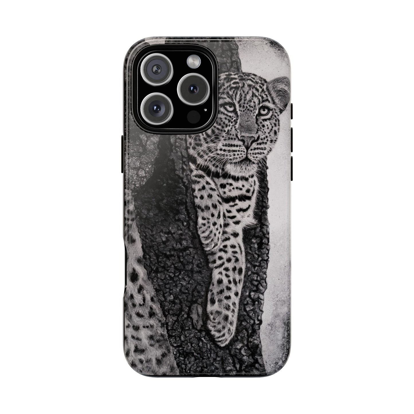 Tree Hugger, Leopard Phone Case