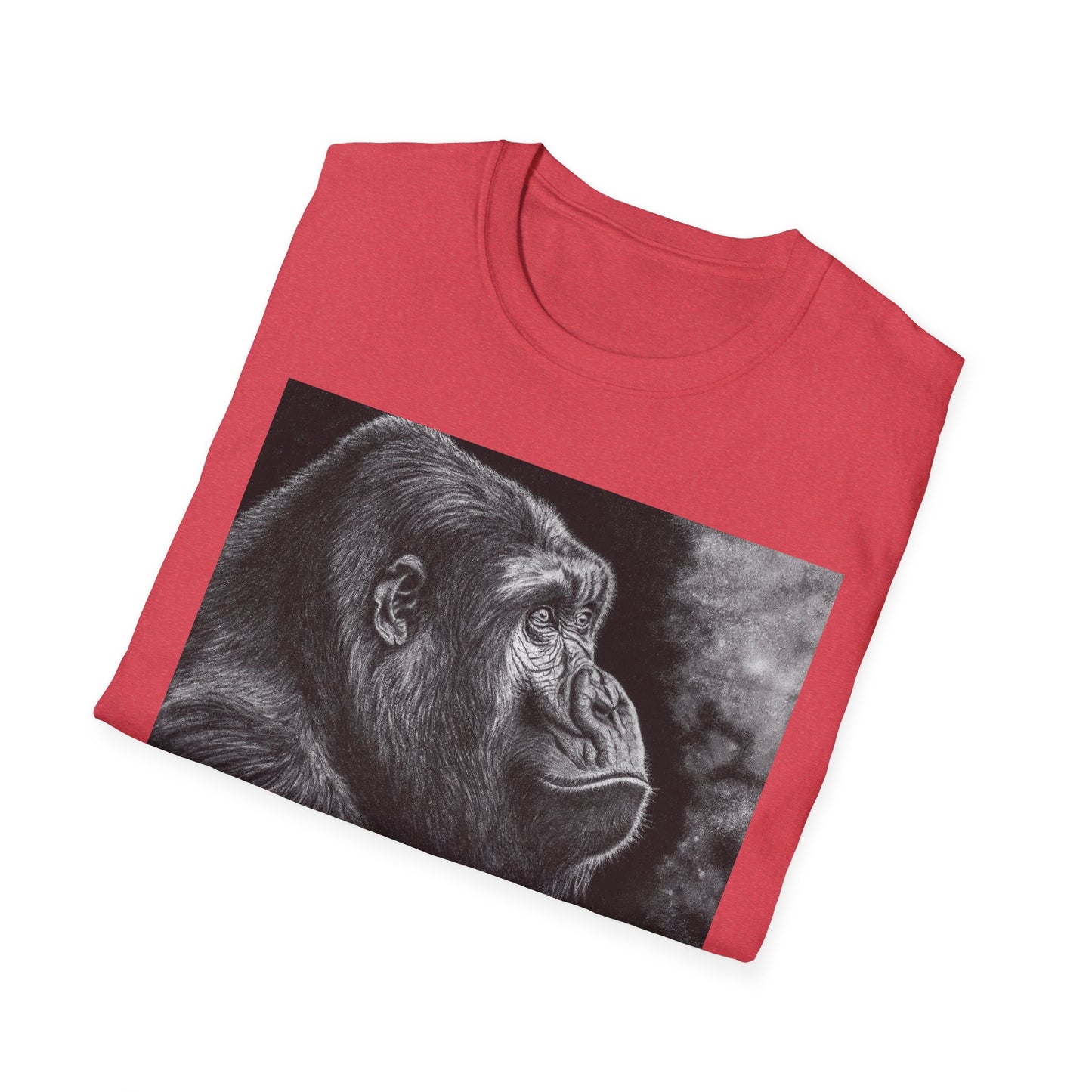 Gorilla Art T-Shirt, Unisex Tee