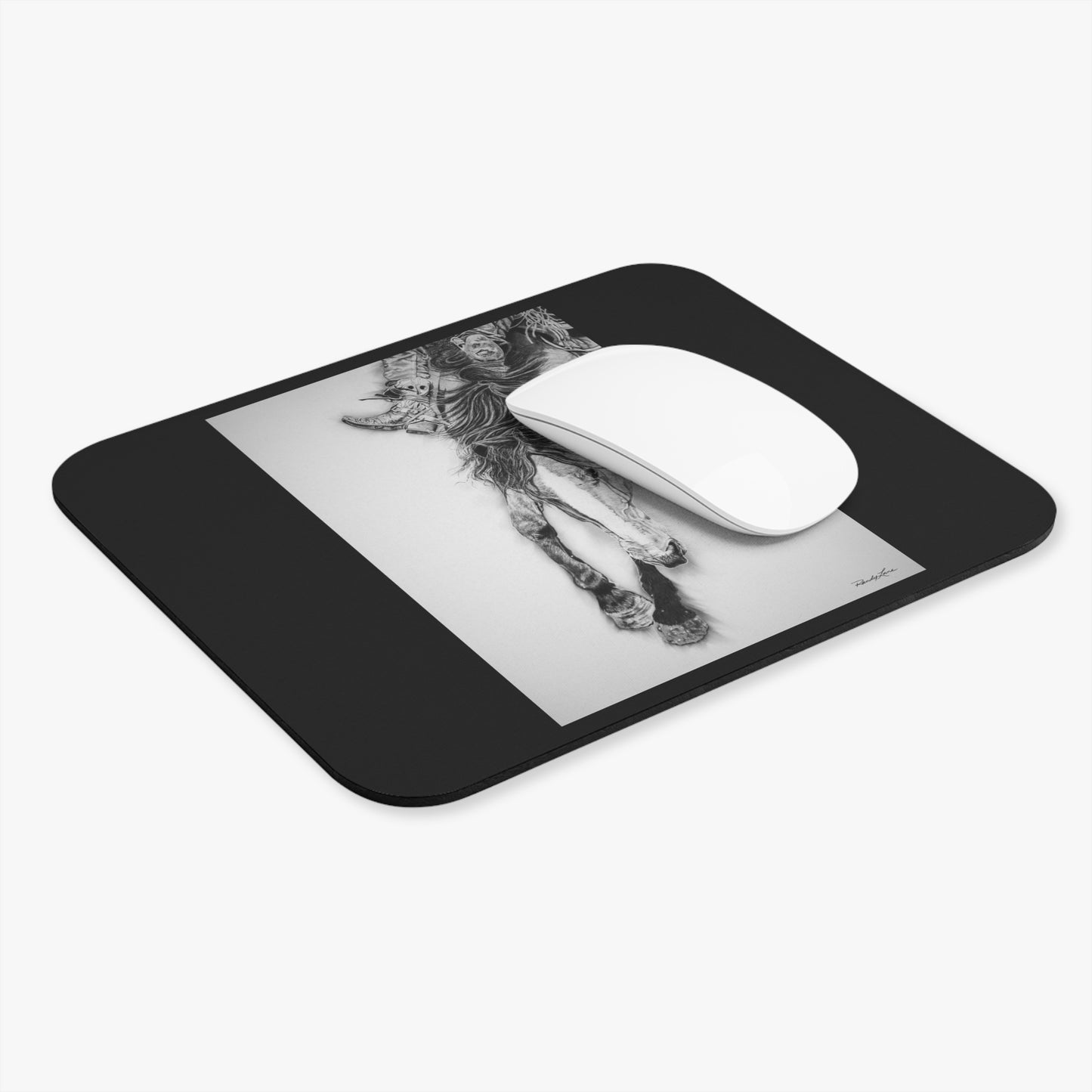 Crazy 8. Rodeo Artwork Mouse Pad