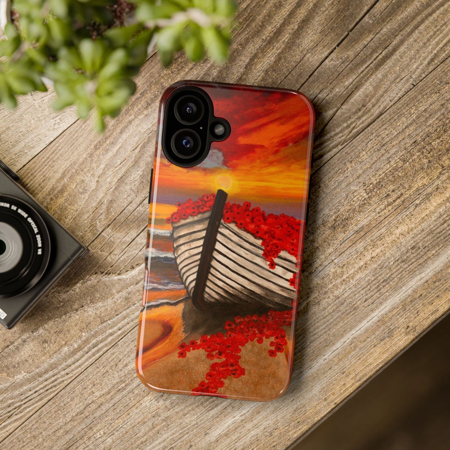Grace Garden, Phone Case with Boat Design, Tough Cases