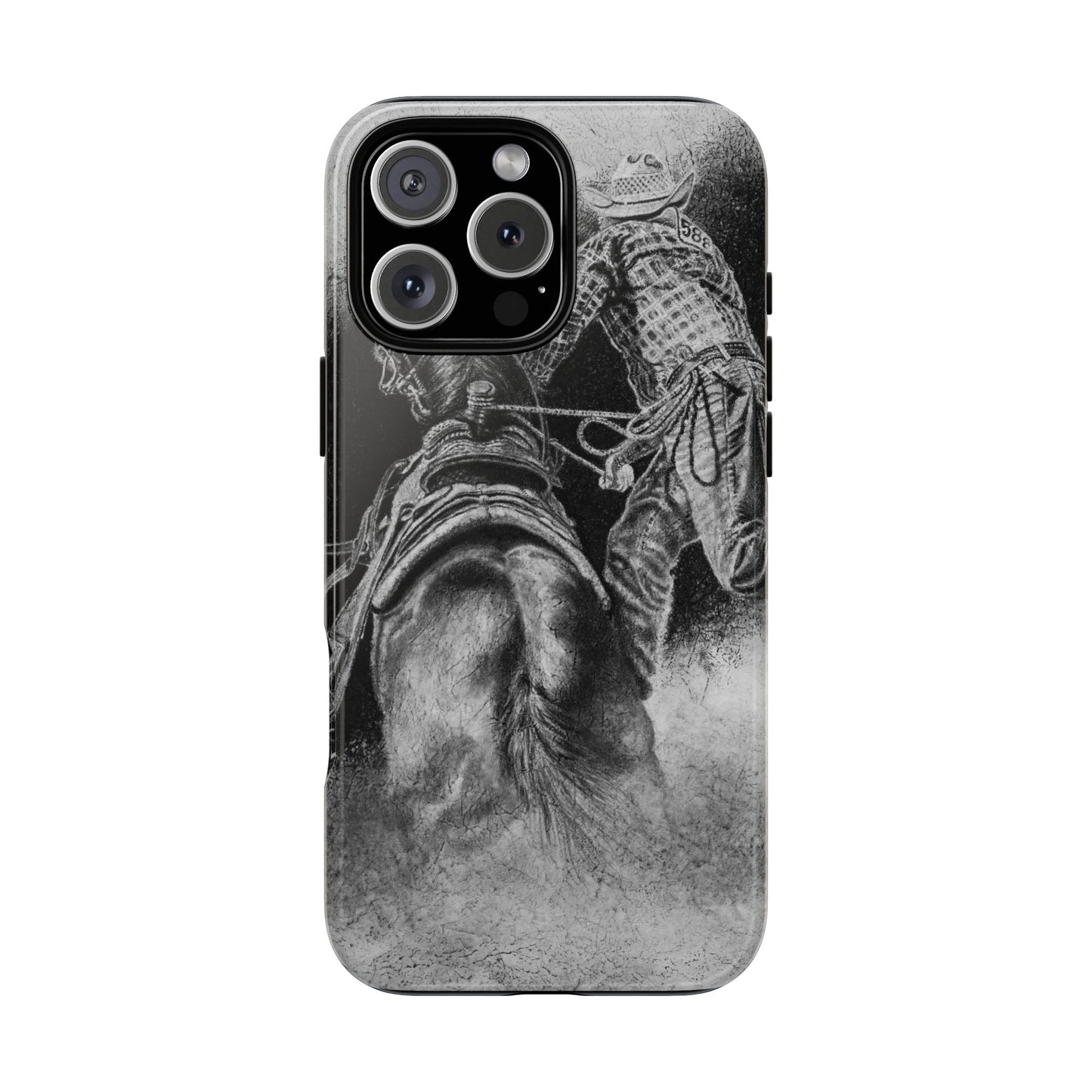 The Dismount. Steer Roper Phone Case