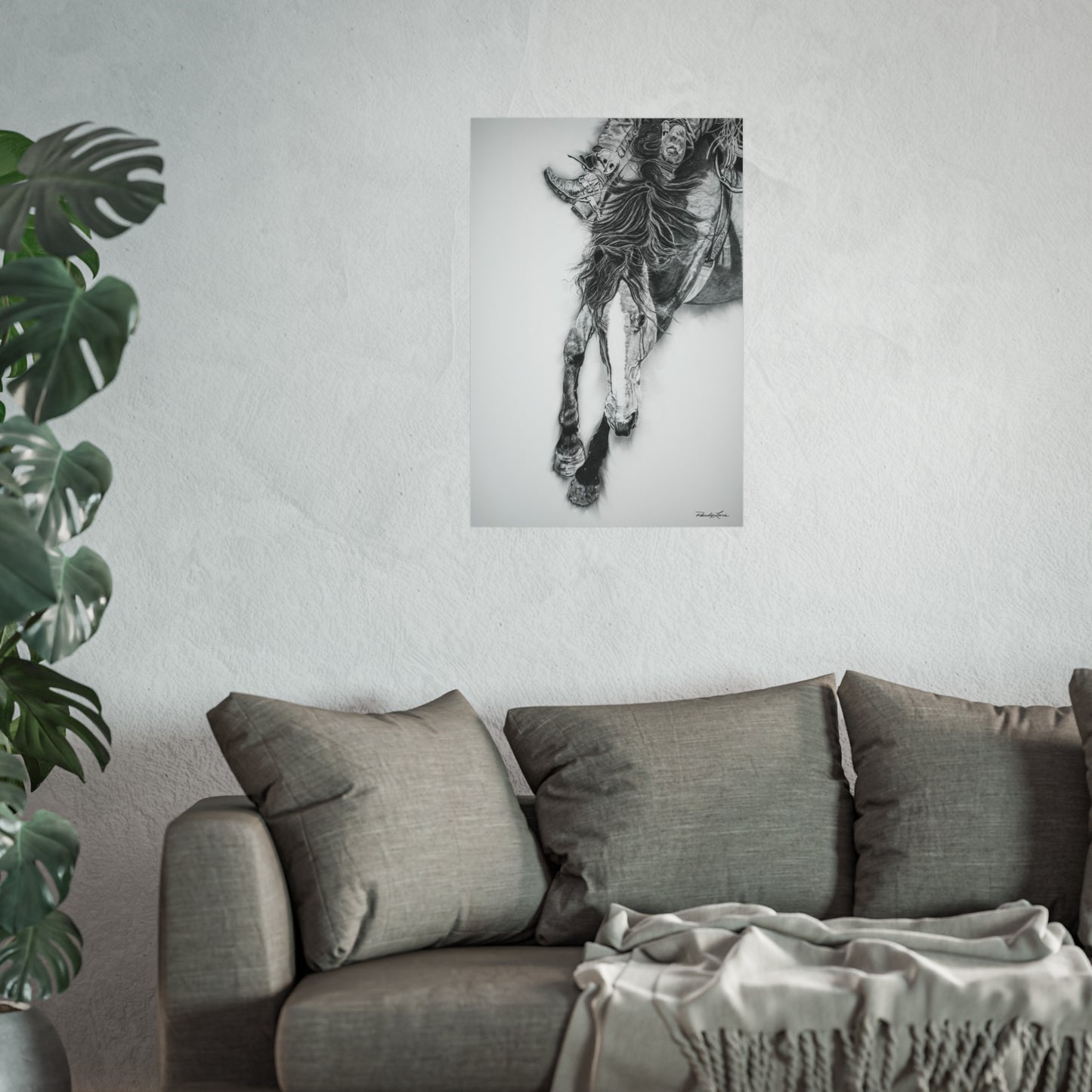 Crazy 8. Fine Art Rodeo Print