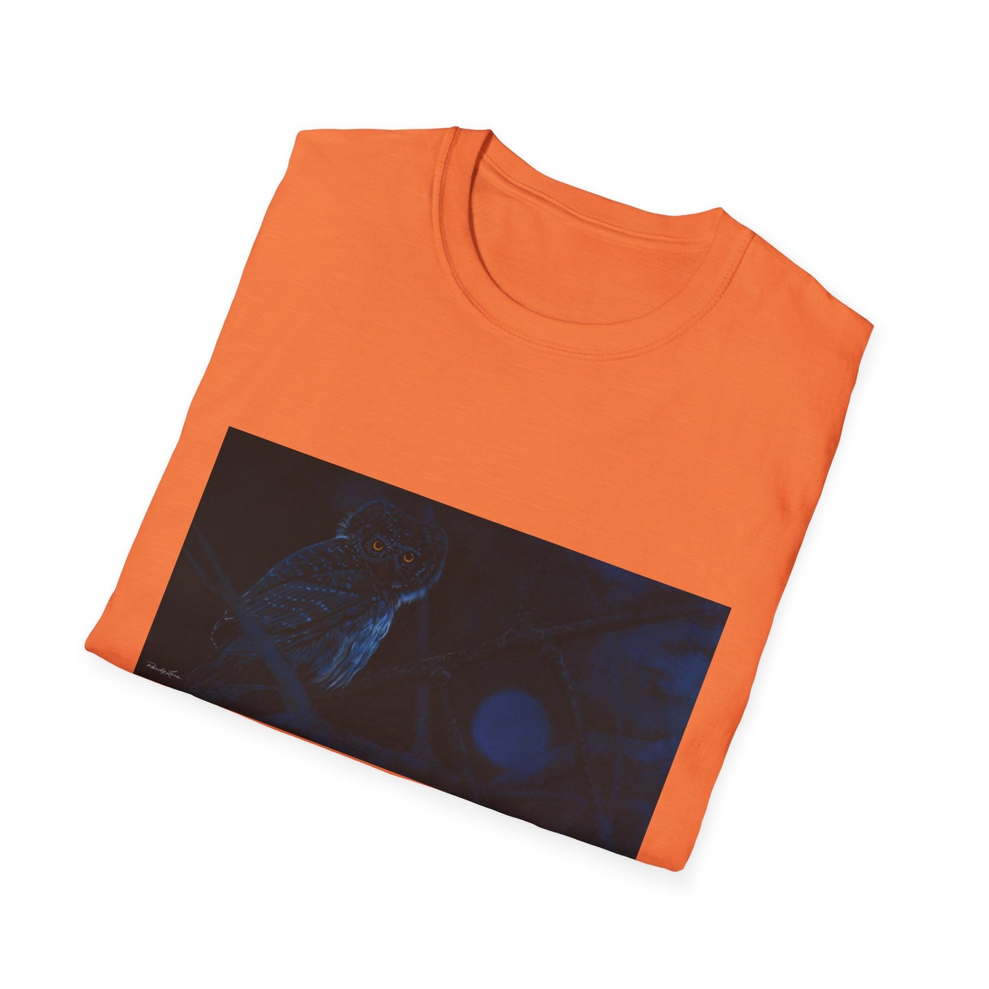 Bright Eyes, Owl theme Unisex Softstyle T-Shirt