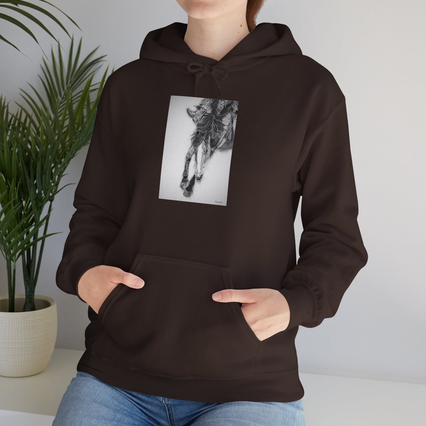 Crazy 8. Rodeo Art Unisex Hoodie