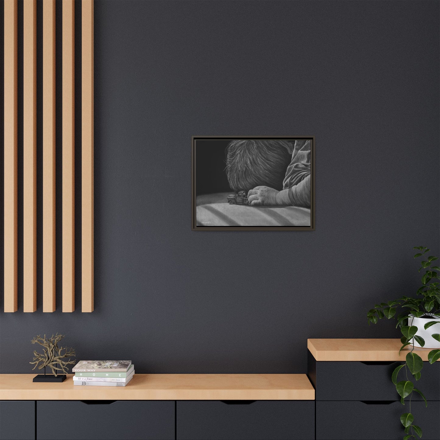 The Gift, Framed Matte Canvas Wall Art