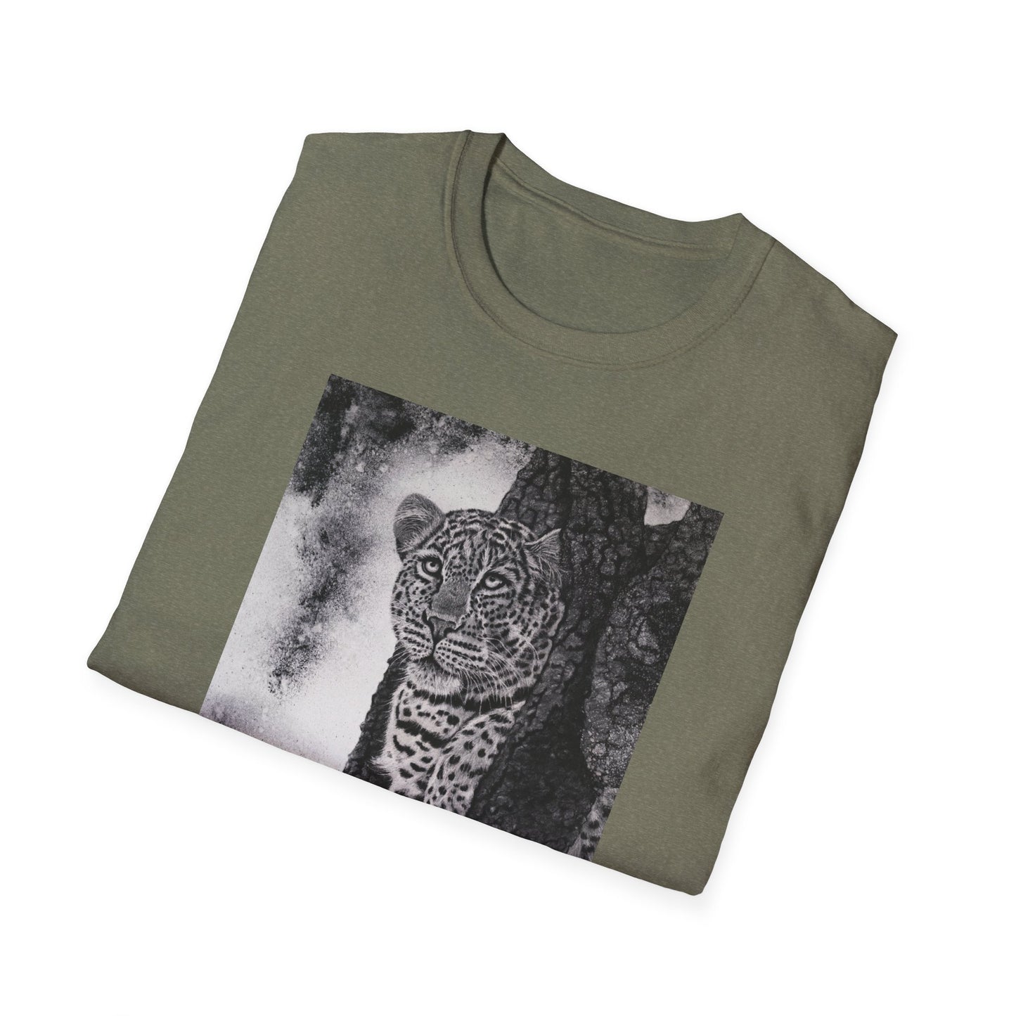 Tree Hugger, Leopard Unisex T-Shirt