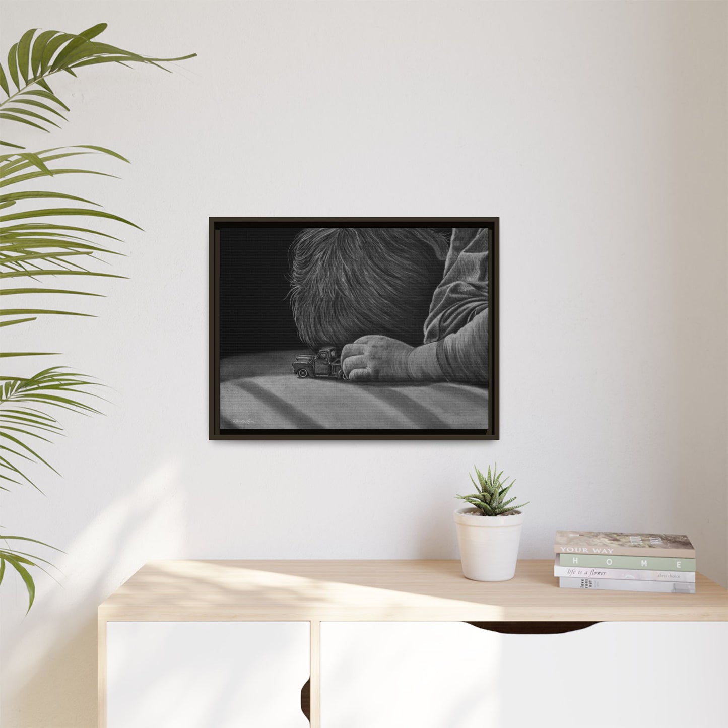 The Gift, Framed Matte Canvas Wall Art