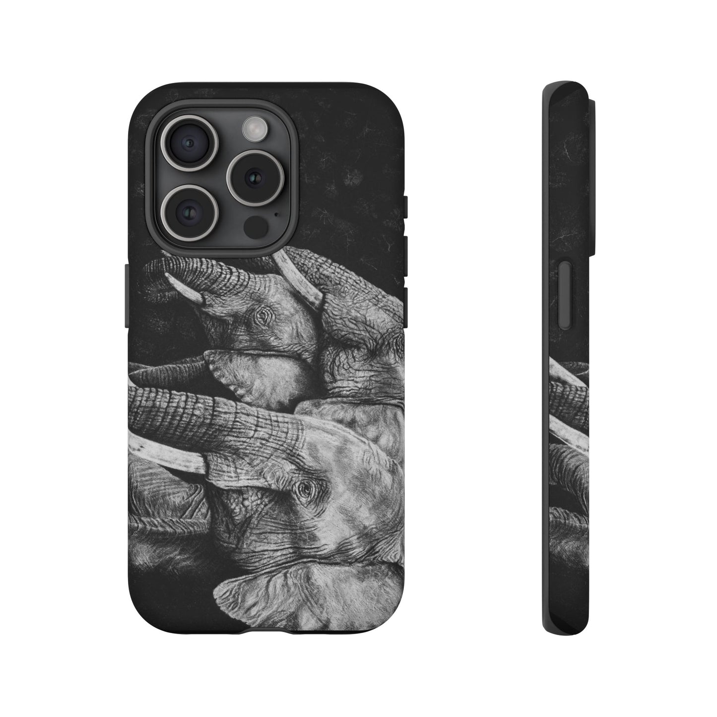 Brushland Bond. Elephant Art Tough Phone Case