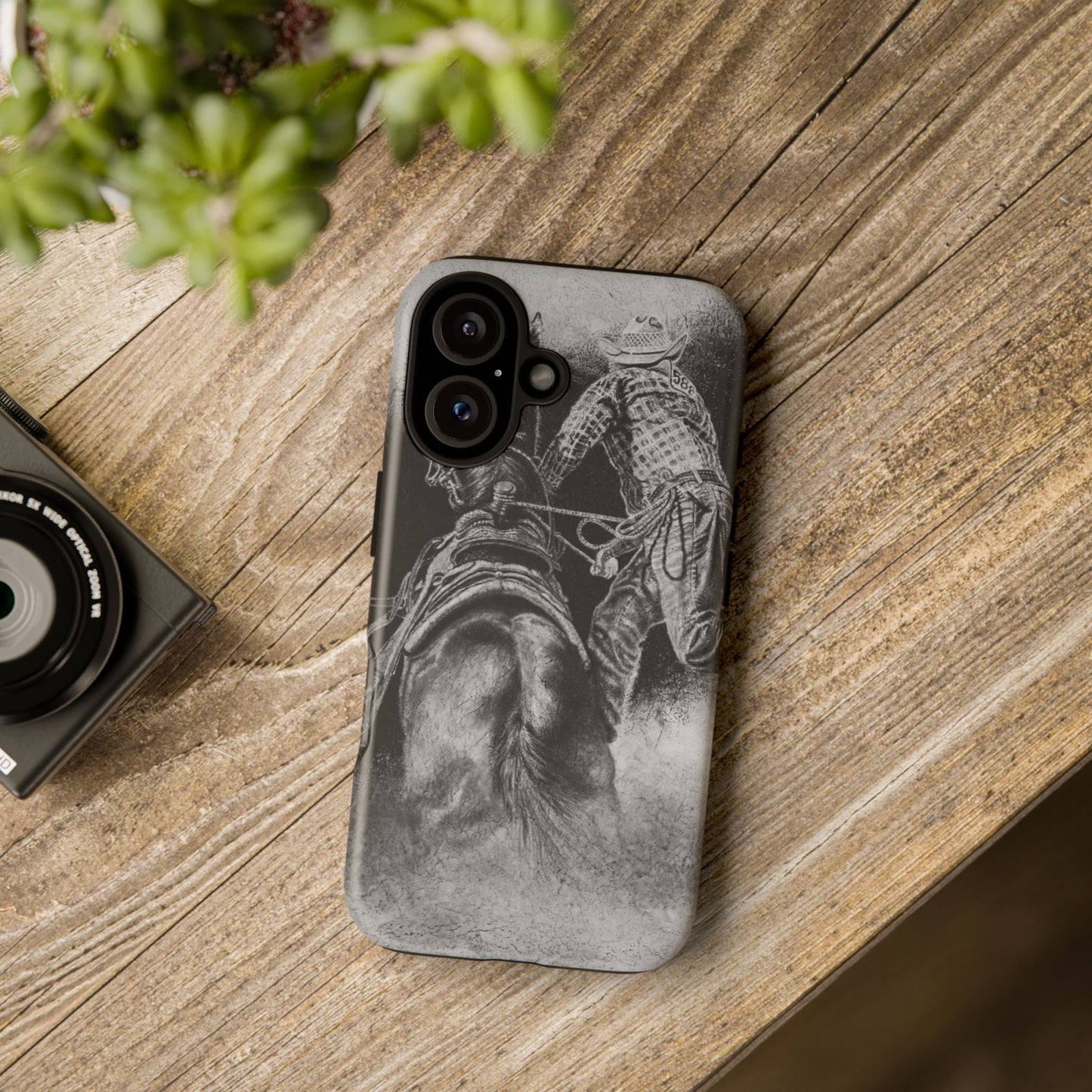 The Dismount. Steer Roper Phone Case