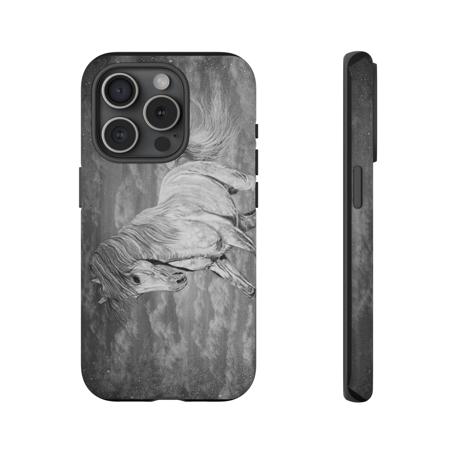 Equine Elegance. Prancing Horse Phone Case