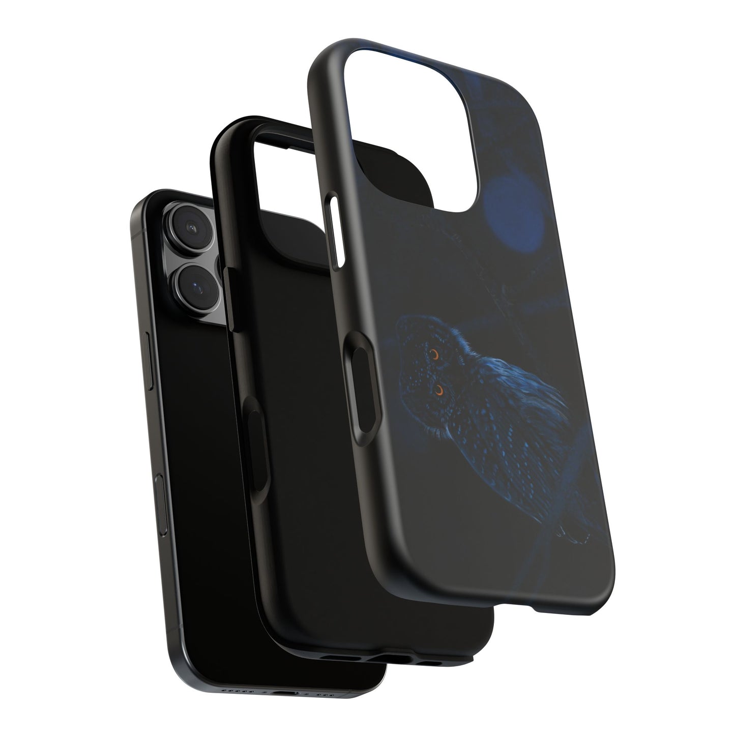 Bright Eyes, Owl Print Phone Case, Tough Cases