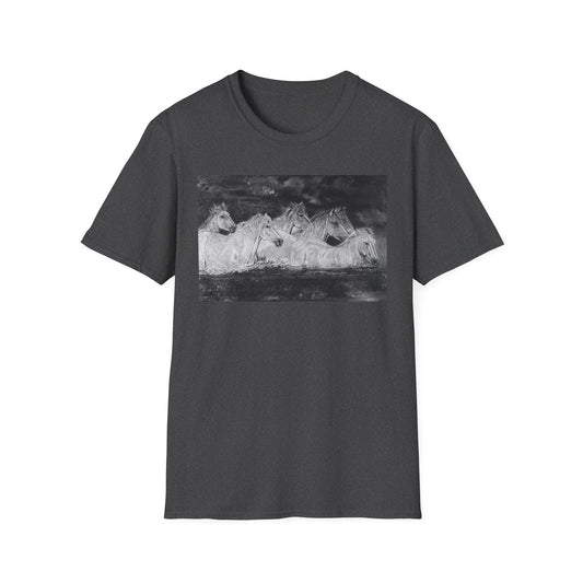 Night Swim, Horse Unisex Tee,