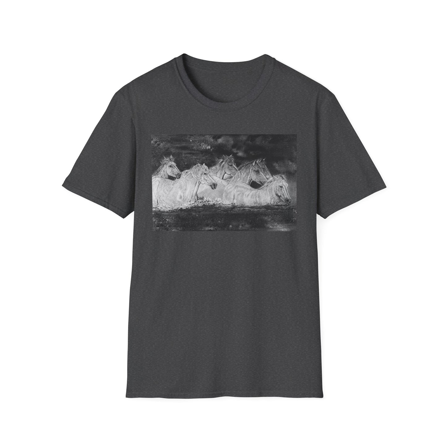 Night Swim, Horse Unisex Tee,