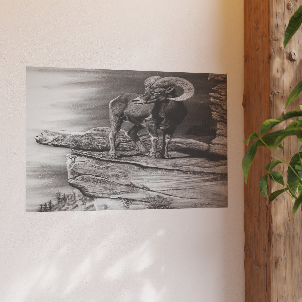 Legendary, Bighorn Sheep Fine Art Print (Satin or Matte)
