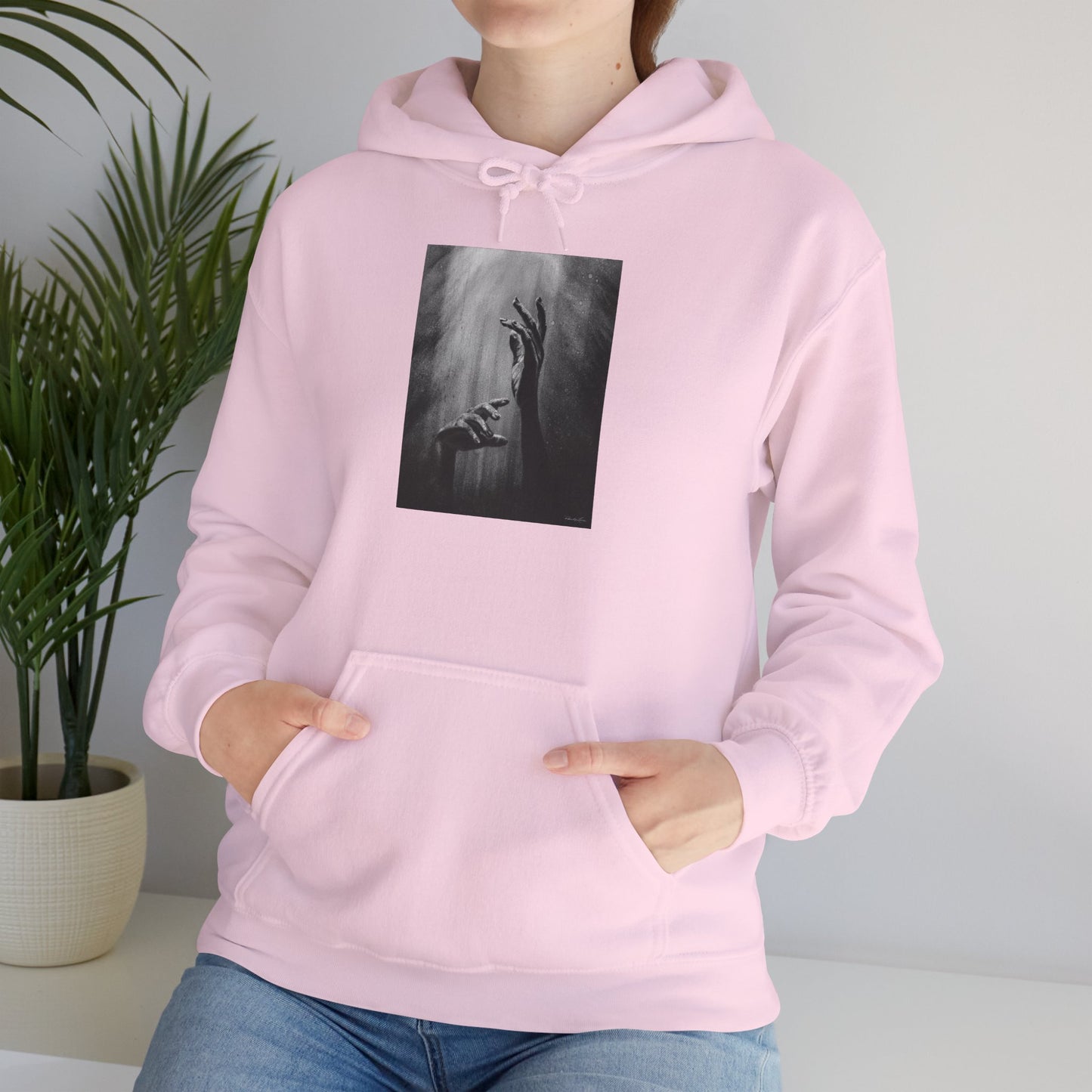 Divine Dance. Artistic Unisex Hooded Sweatshirt