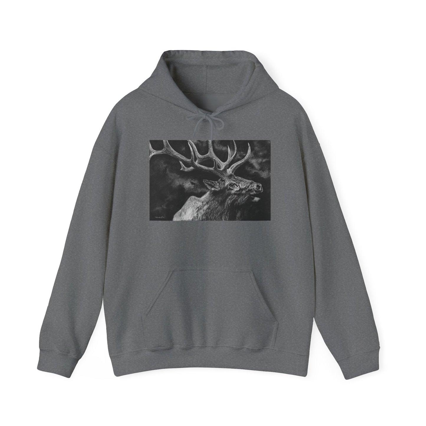 Gladiator, Elk Hooded Unisex Sweatshirt