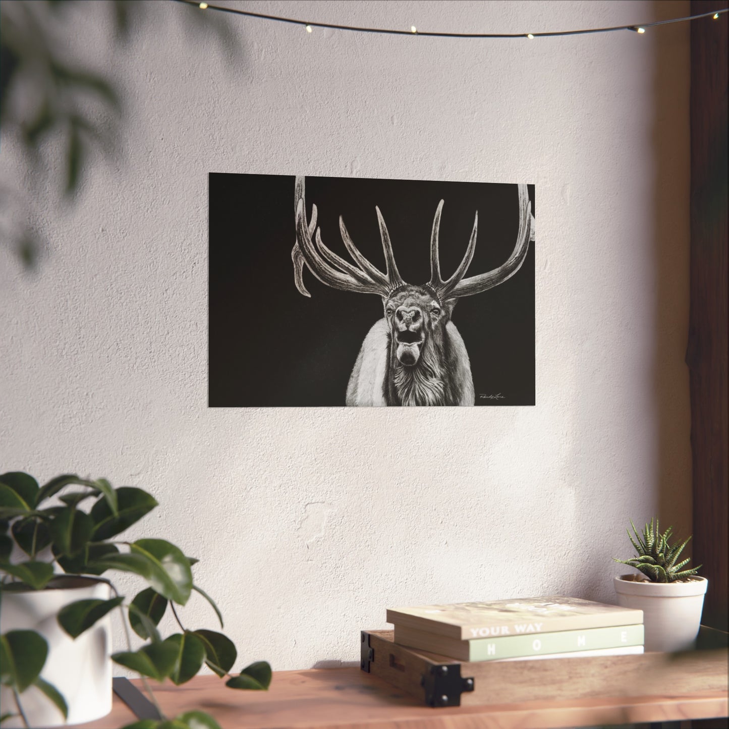 Heavy is the Crown, Fine Art Elk Print