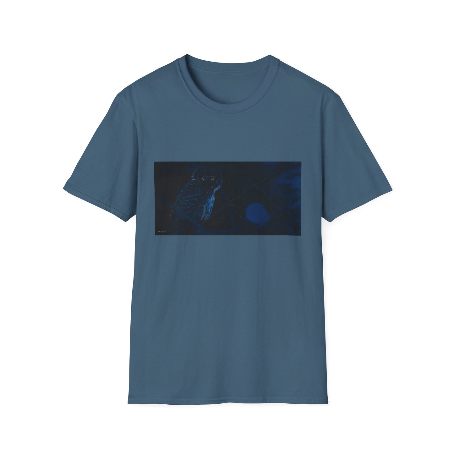 Bright Eyes, Owl theme Unisex Softstyle T-Shirt