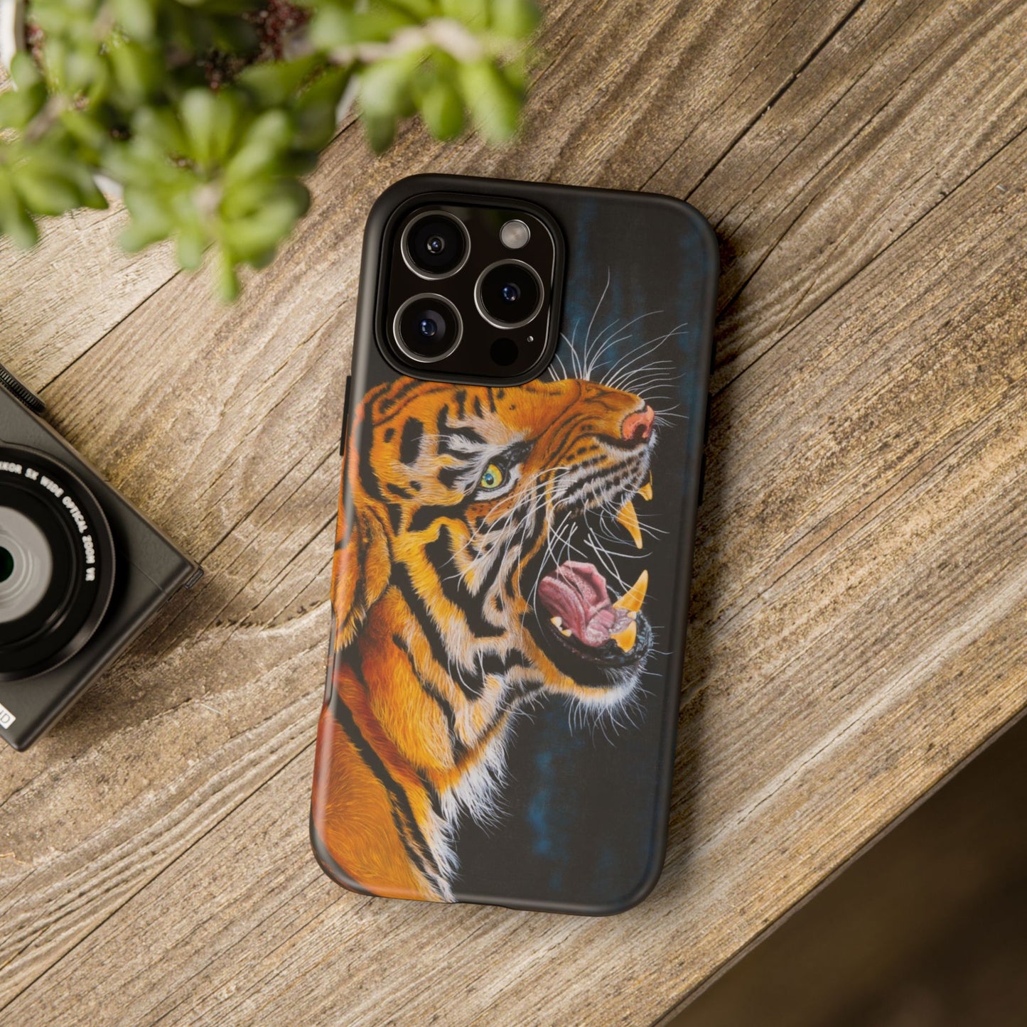 Beautifully Bold, Roaring Tiger Phone Case