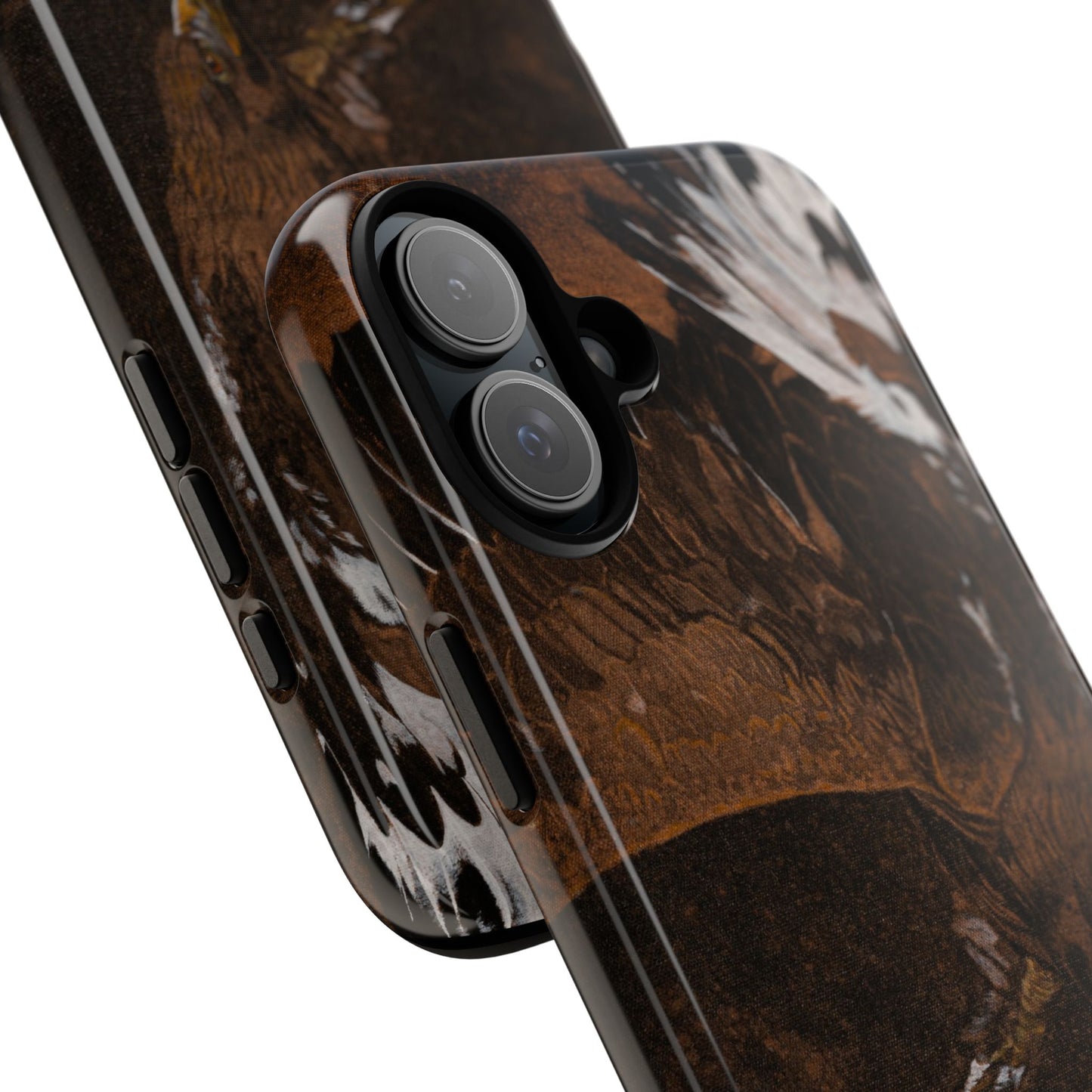 Golden Flight, Eagle Design Phone Case, Tough Cases