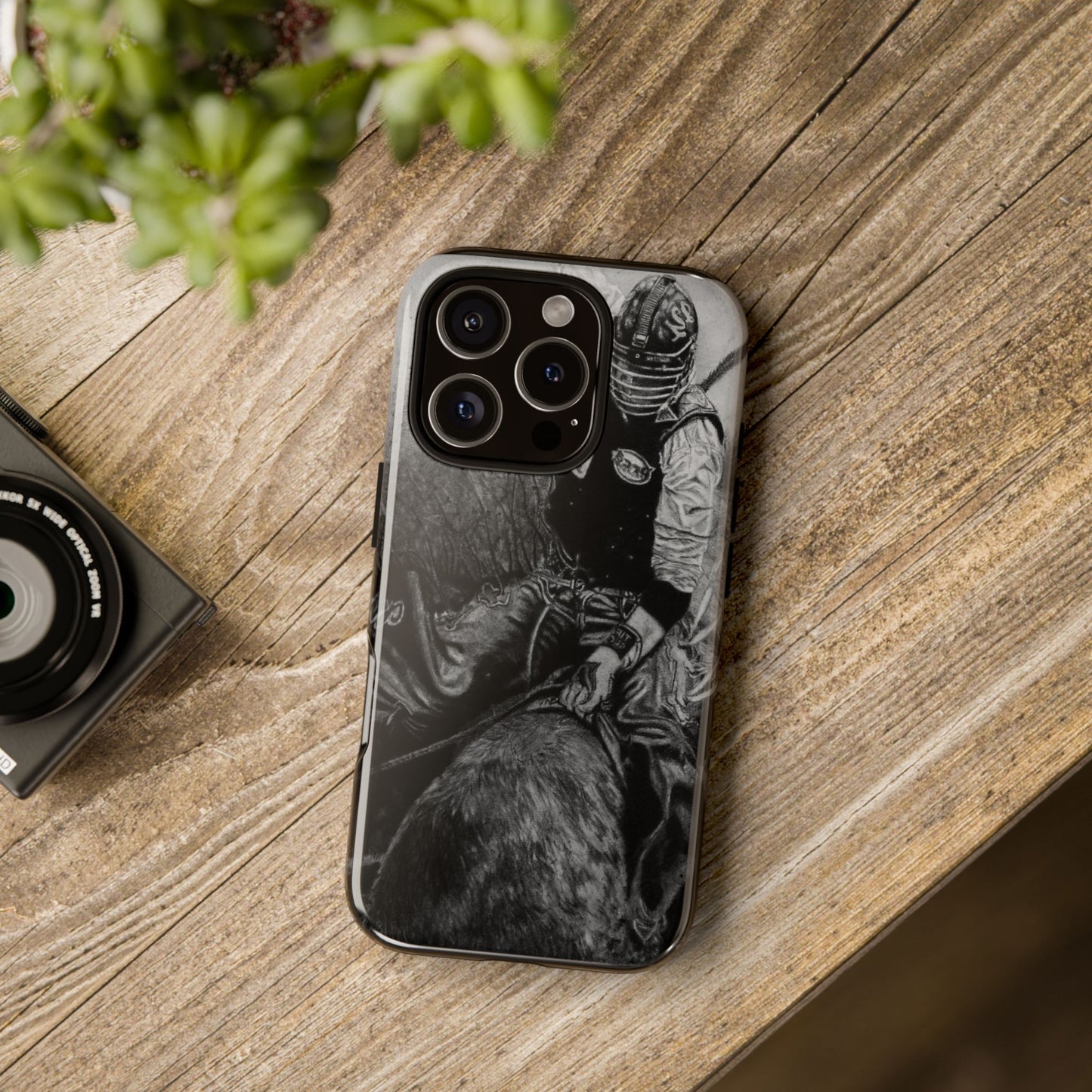Gettin Frosty. Bull Rider Tough Cases: Durable Phone Case