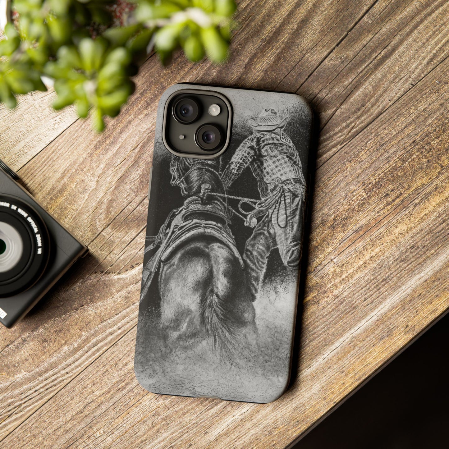 The Dismount. Steer Roper Phone Case