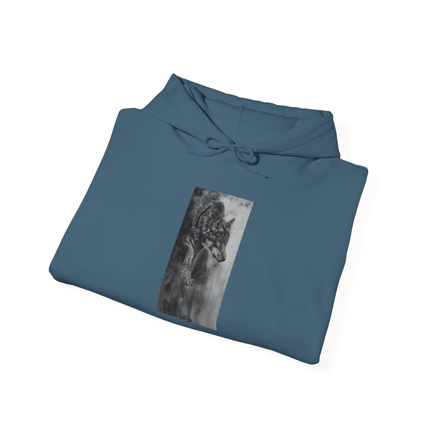Grace in the Grassland, Giraffe Unisex Heavy Blend Hooded Sweatshirt