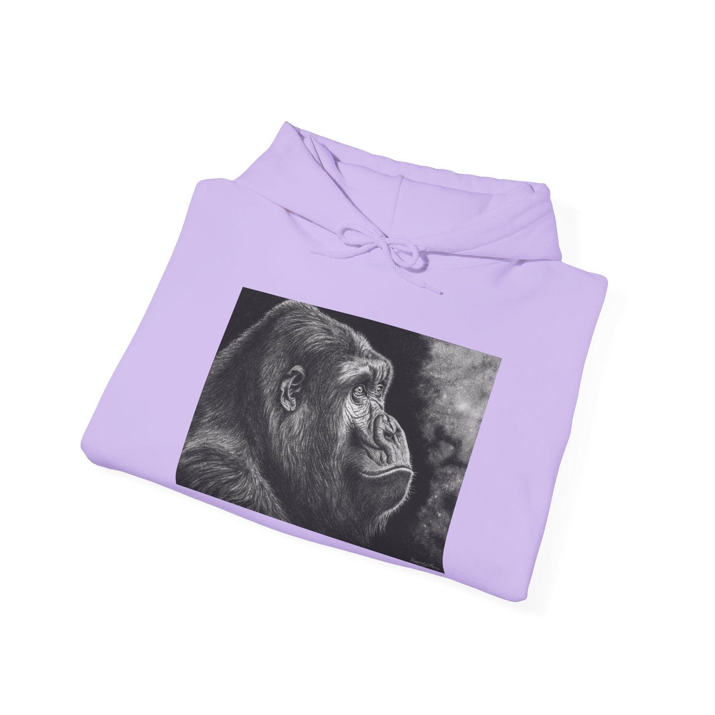 Gorilla Portrait Unisex Hoodie