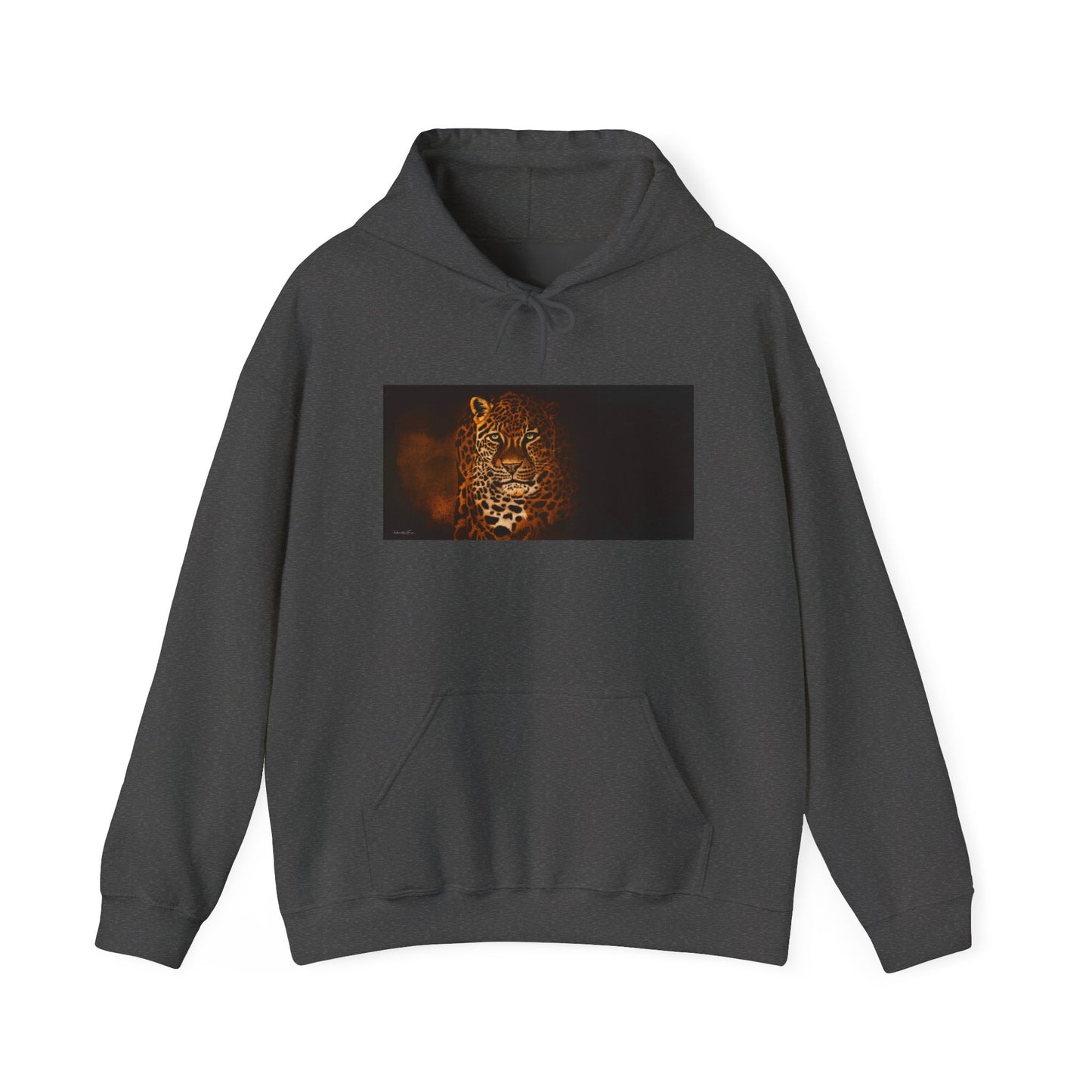 Shadow Hunter, Leopard Print Unisex Hoodie