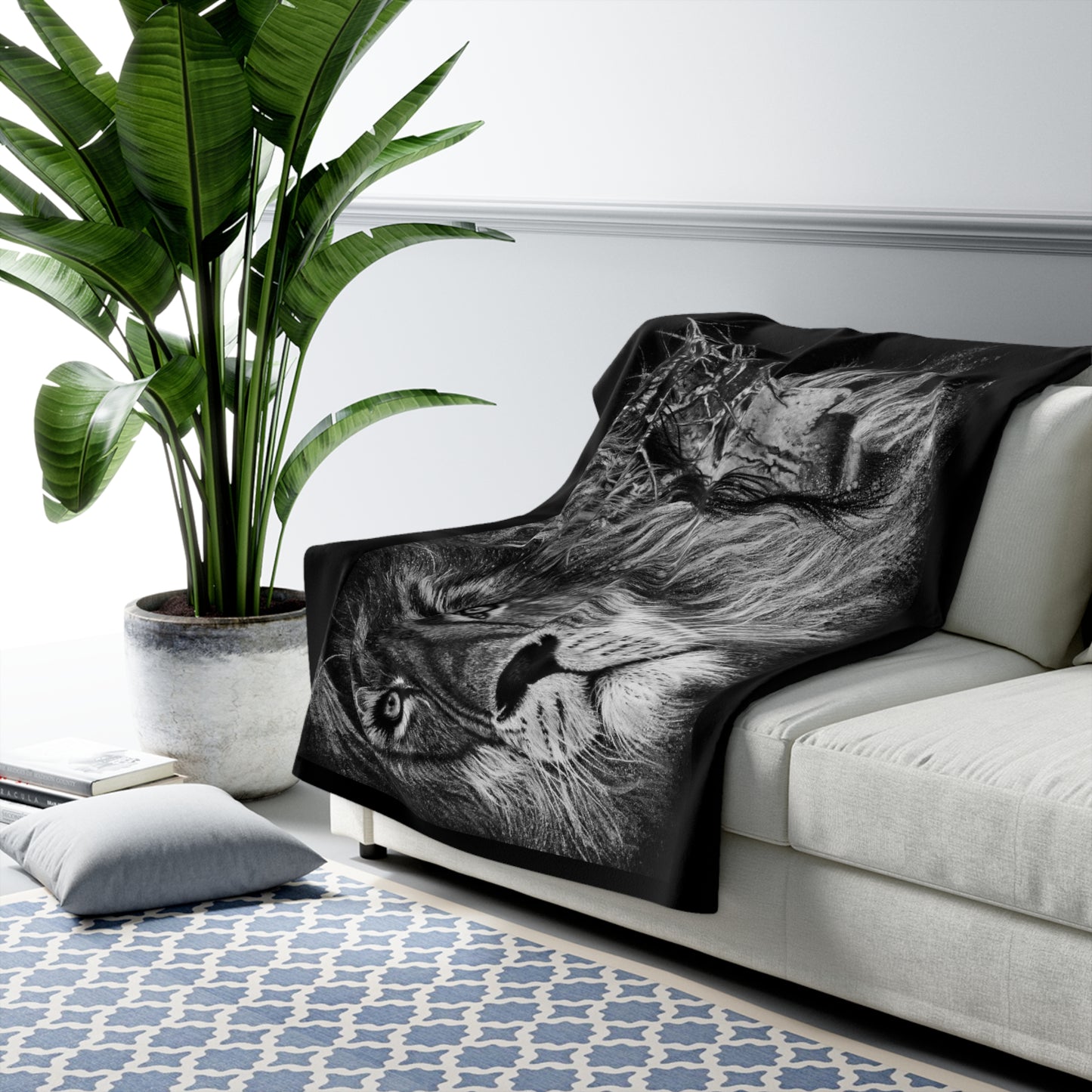 Lion King, Sherpa Fleece Blanket