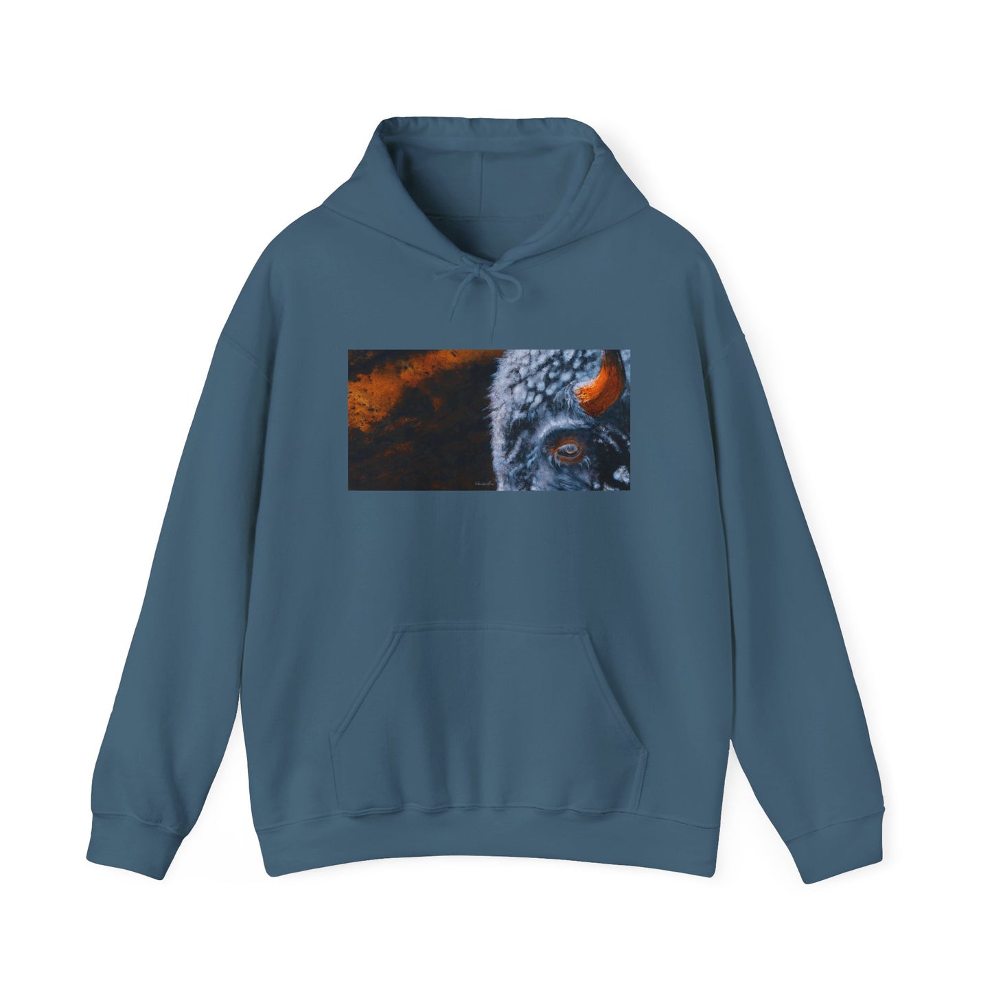 Storm Bison, Unisex Hoodie