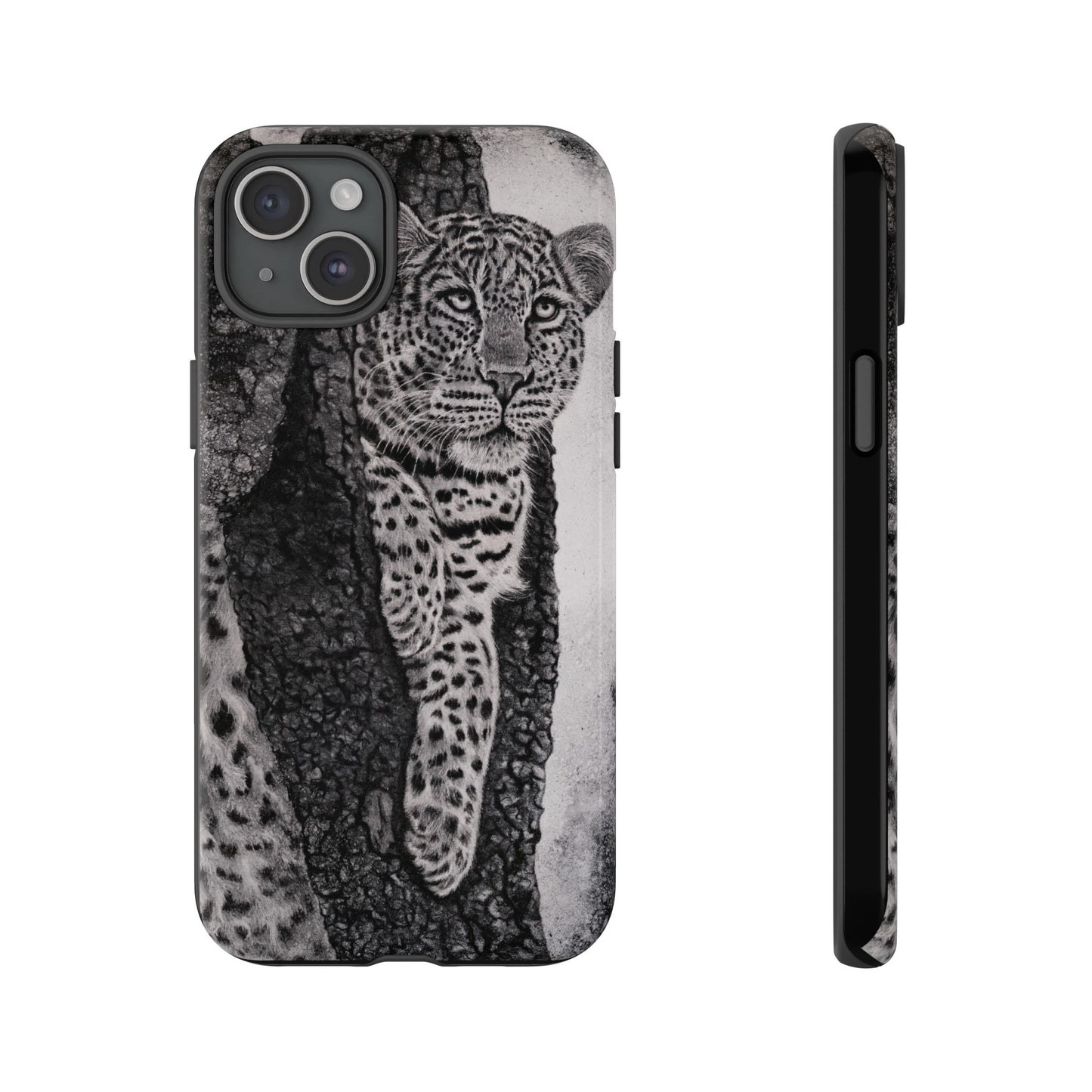 Tree Hugger, Leopard Phone Case